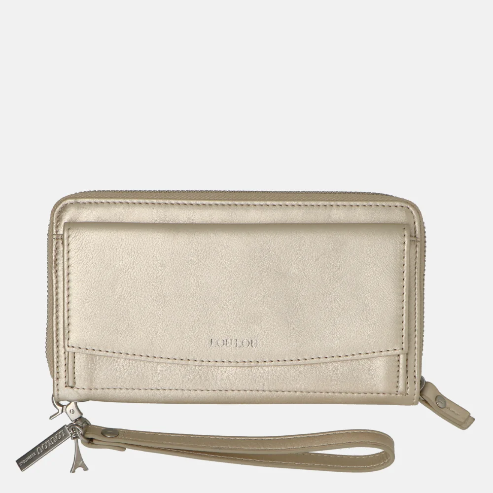 Loulou Essentiels SLB portemonnee light gold